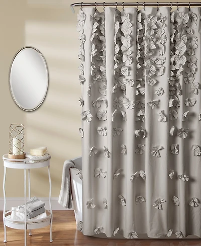 Lush Decor Riley Shower Curtain, 72" x