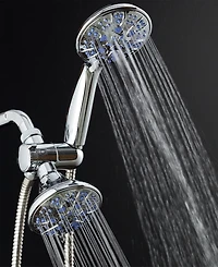 AquaDance Antimicrobial 30-setting Shower Combo Sunset Blue Jets