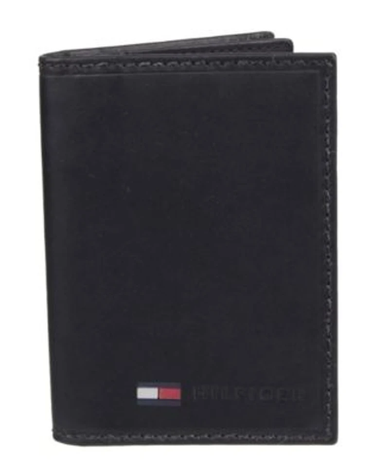 Tommy Hilfiger Mens Leather Trifold Wallet Collection
