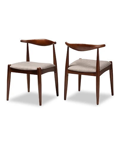 Amato Mid-Century Modern Dining Chair, Set of 2