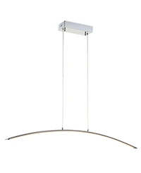 Jonathan Y Roxanna 41.5" Dimmable Adjustable Integrated Led Metal Linear Pendant
