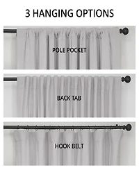 Exclusive Fabrics & Furnishings Signature Blackout Extra Wide Velvet Panel