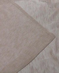 Half Price Drapes Open Weave Linen Blend Sheer Curtain