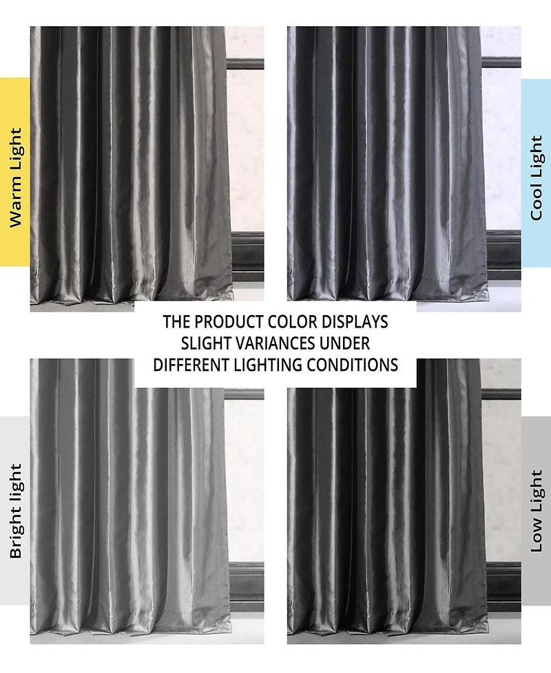 Exclusive Fabrics & Furnishings Blackout Taffeta Panel