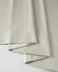 Half Price Drapes Warm Off White Signature Extra Wide Velvet Blackout Curtain