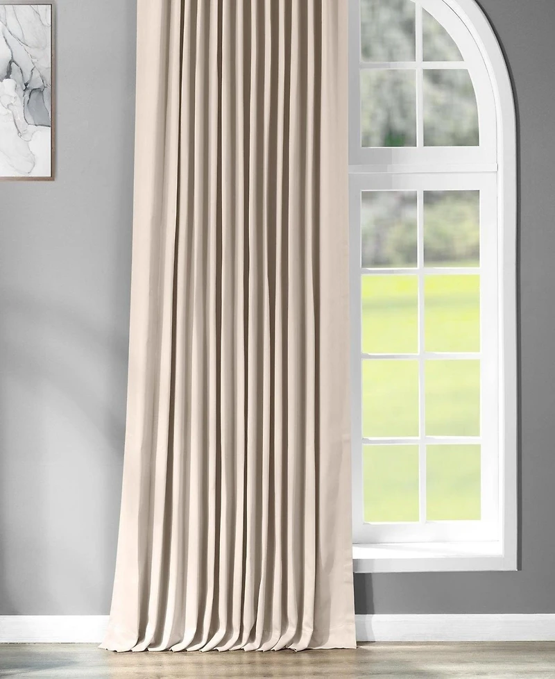 Half Price Drapes Extra Wide Room Darkening Curtain