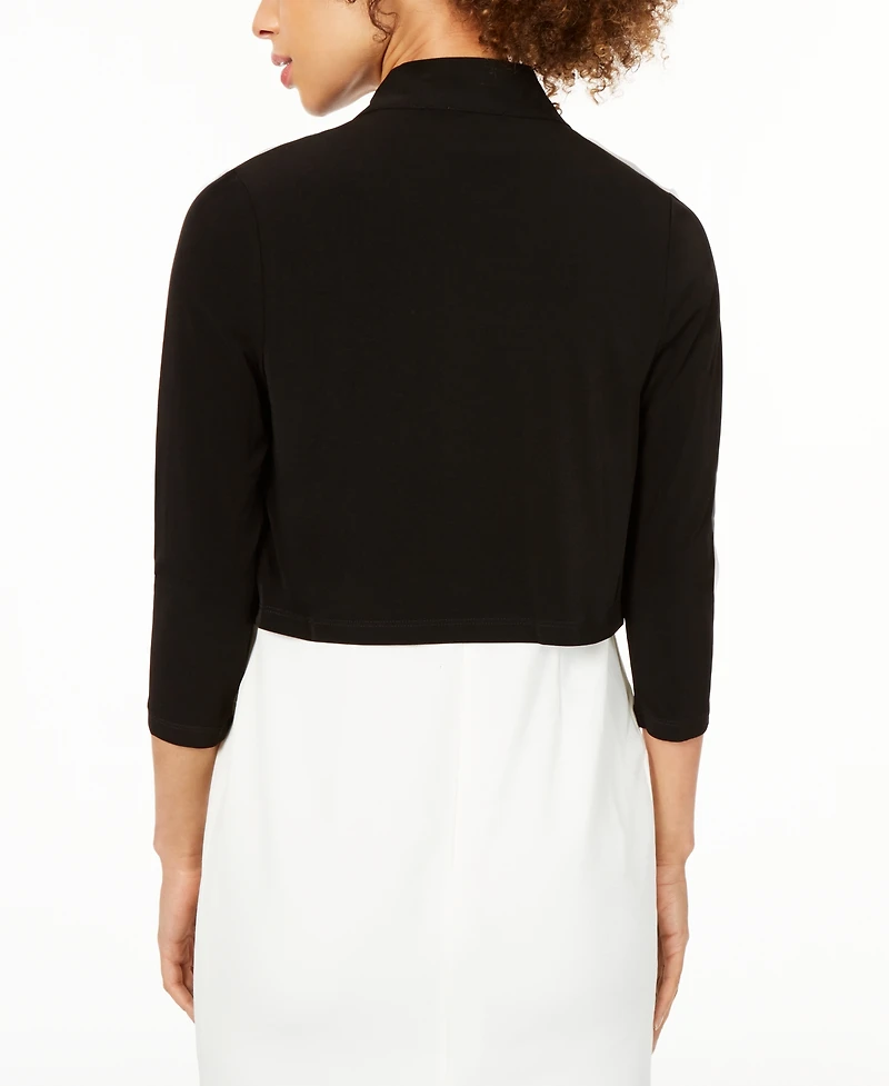 Calvin Klein Three-Quarter-Sleeve Bolero Cardigan