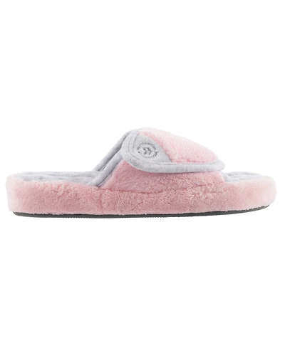 Isotoner Women's Microterry Pillowstep Slide Slipper, Online Only