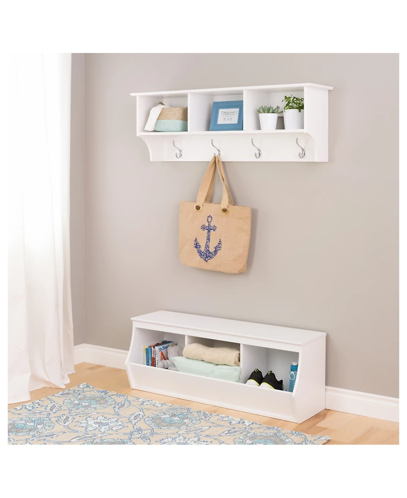 Prepac Monterey Stackable 3-Bin Storage Cubbie