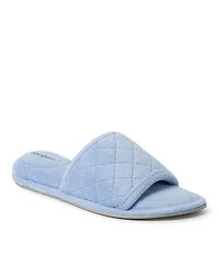 Dearfoams Women's Microfiber Terry Slide Slipper, Online Only
