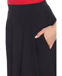 White Mark Saya Flare Skirt