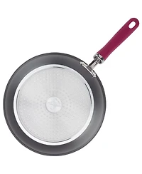 Rachael Ray Create Delicious Hard Anodized Aluminum Nonstick 10.25" Deep Skillet