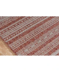 Novogratz Villa Vi-04 Copper 3'3" x 5' Outdoor Area Rug