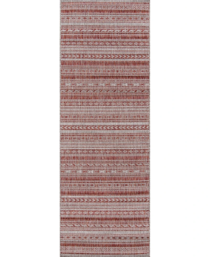 Novogratz Villa Vi-04 Copper 5'3" x 7'6" Outdoor Area Rug