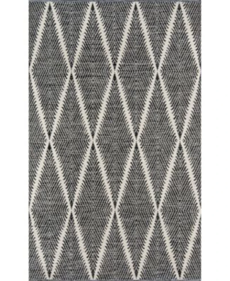 River Riv 1 Machine Washable Beacon Black Area Rug Collection