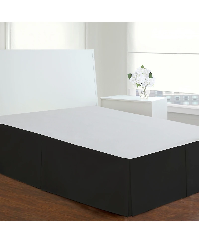 Fresh Ideas Poplin Tailored Bed Skirt, Queen