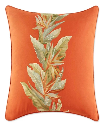 Tommy Bahama Home Birds Of Paradise Cotton Canvas Decorative Pillow, 20" x 20"