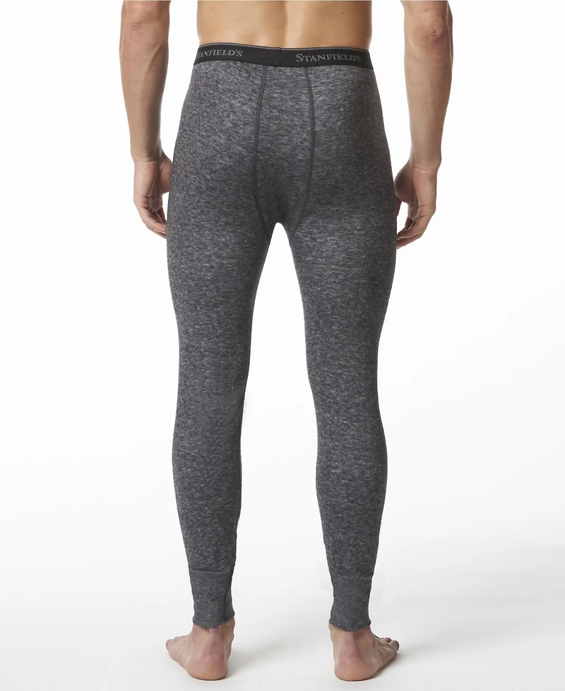 Stanfield's Men's 2 Layer Merino Wool Blend Thermal Long Johns