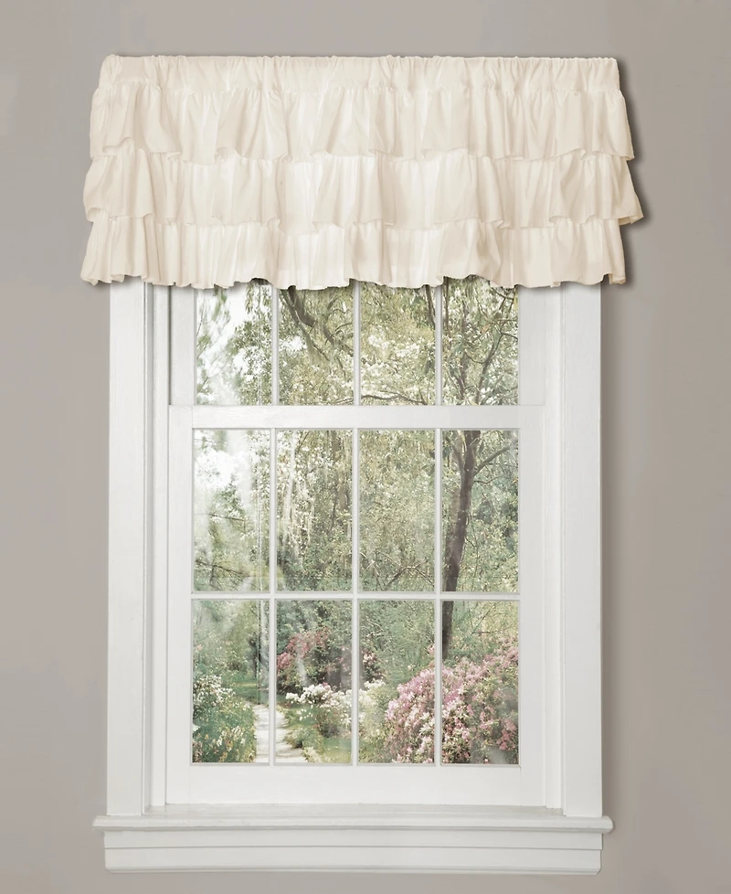 Belle 18"x 84" Ruffle Valance