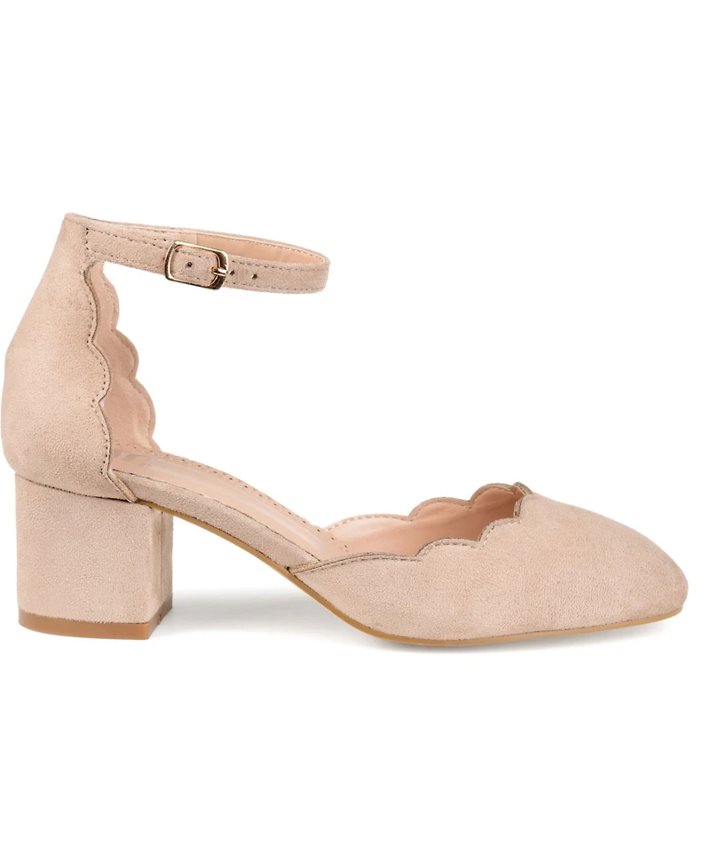 Journee Collection Women's Edna Ankle Strap Heels