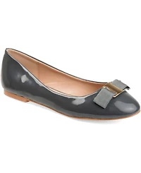 Journee Collection Women's Kim Bow Ballet Flats