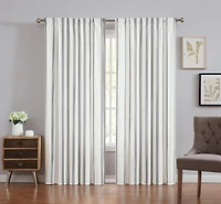 Truly Soft Millenial Stripe 2 Piece Window Curtain