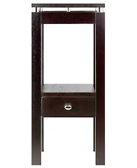 Linea Phone Stand with Chrome Accent