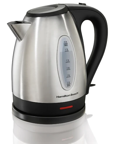 Hamilton Beach 1.7 Liter Stainless Steel Electric Kettle - 40880G