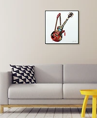 Empire Art Direct Reverse Printed Art Glass and Anodized Aluminum Frame Wall Art