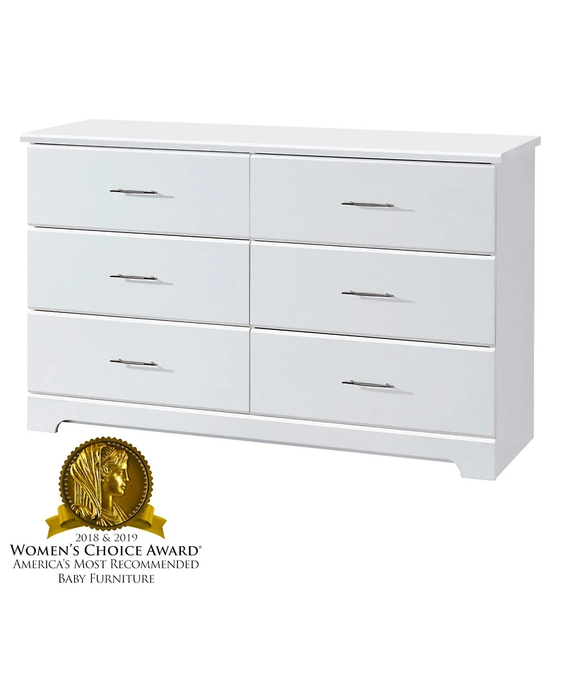Storkcraft Brookside 6 Drawer Double Dresser