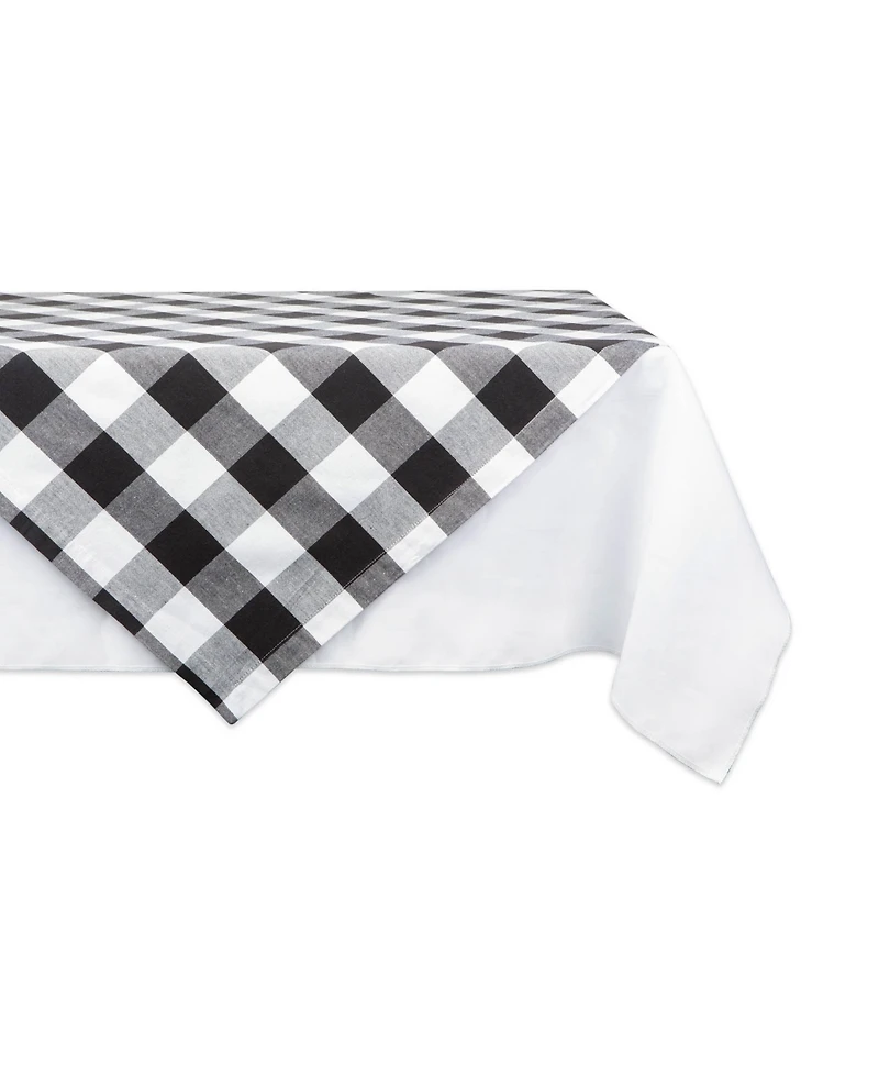 Design Imports Buffalo Check Table Topper 40" x