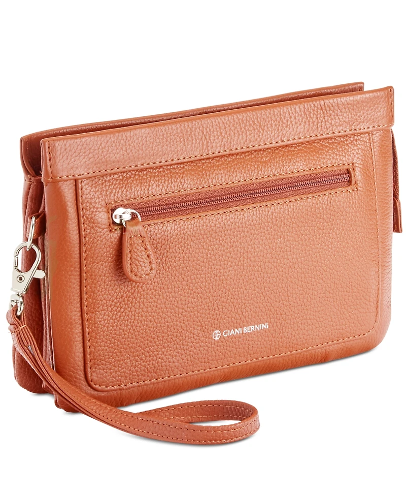 Giani Bernini Softy Leather Crossbody Wallet