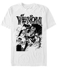 Marvel Men's Comic Collection Venom The Streets Short Sleeve T-Shirt