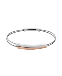 Skagen Women's Kariana Rose Gold Stainless Steel Multi-Strap Bracelet