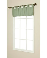 ThermalogicT Commonwealth Thermalogic Weather Insulated Cotton Fabric Tab Valance - 40x15 inch