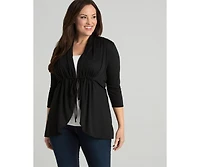Kiyonna Plus Size Sunset Stroll Cardigan