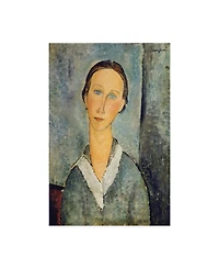Amedeo Modigliani Girl in a Sailors Blouse, 1918 Canvas Art - 20" x 25"