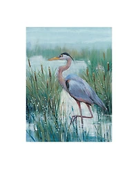 Tim Otoole Marsh Heron Ii Canvas Art - 20" x 25"