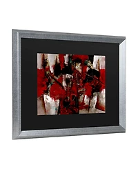 Masters Fine Art Abstract Iv Matted Framed Art - 27" x 33"