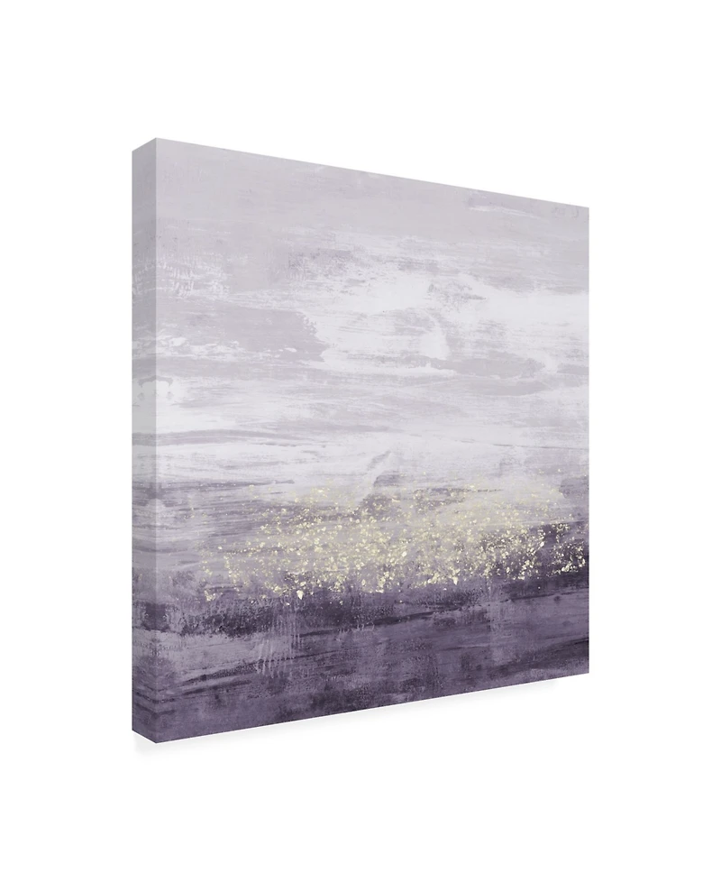 Jennifer Goldberger Amethyst Glitter Ii Canvas Art - 15" x 20"