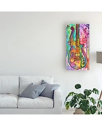 Dean Russo Prince Cloud Guitar Canvas Art - 20" x 25"