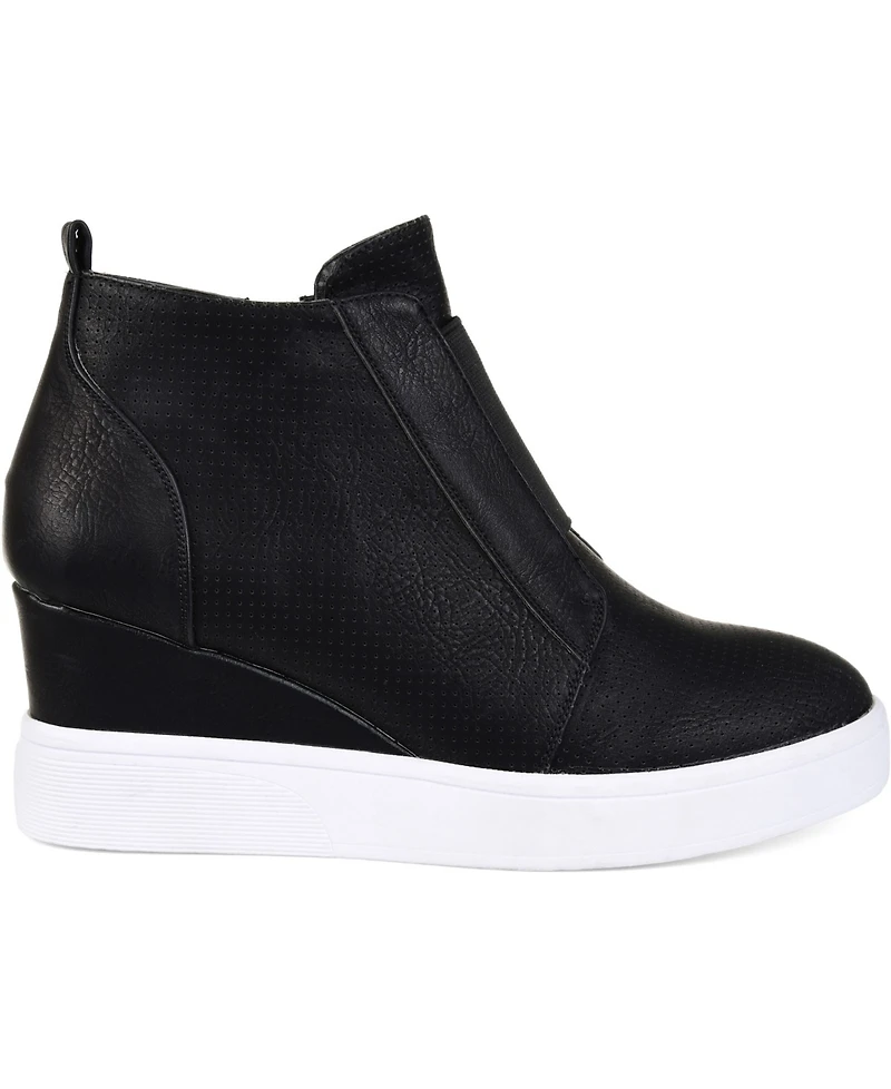 Journee Collection Women's Clara Wedge Sneakers