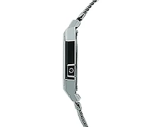 Casio Unisex Digital Stainless Steel Mesh Bracelet Watch 35.5mm
