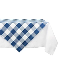 Design Imports Buffalo Check Table Topper 40" x