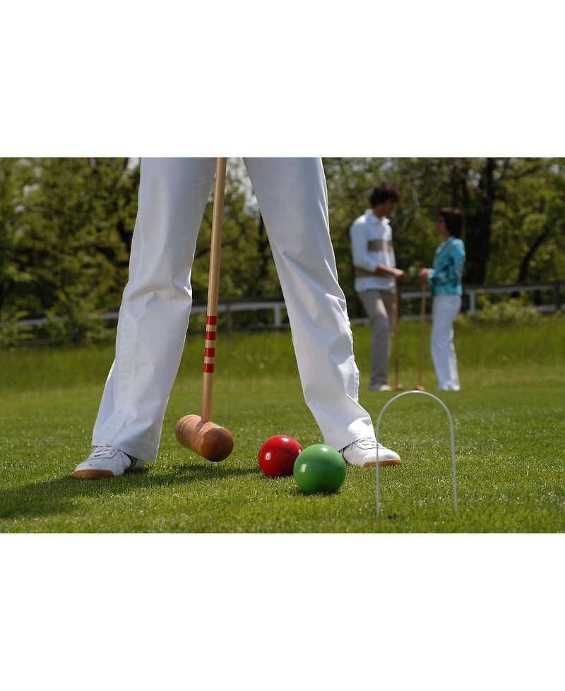 Londero Classic Bocce Solid Beechwood Outdoor Game Set