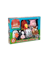Melissa and Doug 6-Piece Barn Buddies Hand Puppets