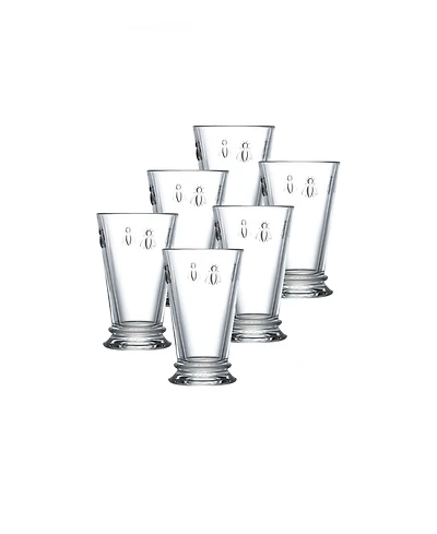 La Rochere Napoleon Bee 11.5-ounce Double Old Fashioned Glass, Set of 6