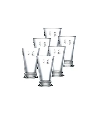 La Rochere Napoleon Bee 11.5-ounce Double Old Fashioned Glass, Set of 6