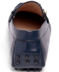 Carlos by Santana Men's Malone Interweave Leather Slip-On Driving Loafers