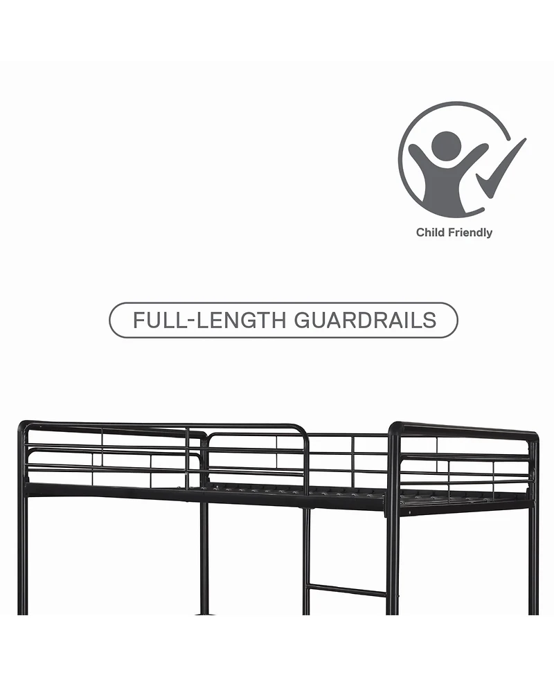 EveryRoom Bodhi Full Metal Loft Bed